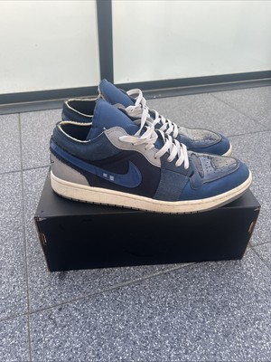 Air jordan 1 low se craft obsidian ashen slate Größe 47.5