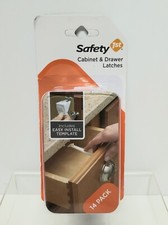Safety 1st Safety Cabinet and Drawer Latches 14 Pack New