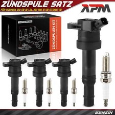 4 bobine di accensione + 4 candele per Hyundai i20 GB IB 1.2L KIA Rio III UB Stonic YB