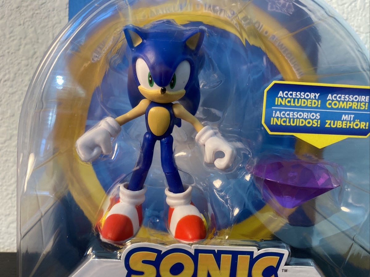2020 JAKKS SEGA GO Sonic The Hedgehog SONIC Action Figure w/Purple