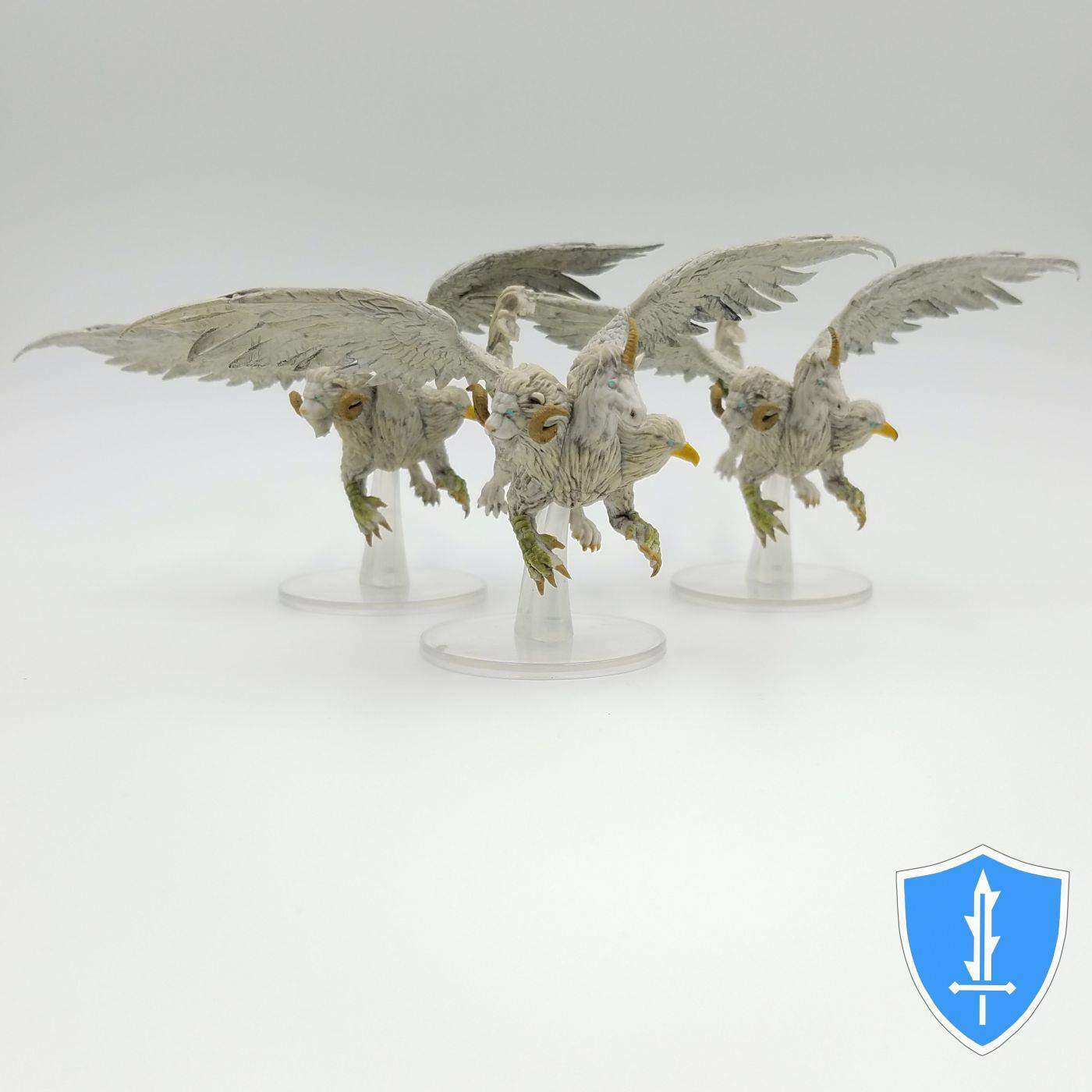 Chimera x3 - Мифические Одиссеи Тероса #28 Миниатюра D&D MTG