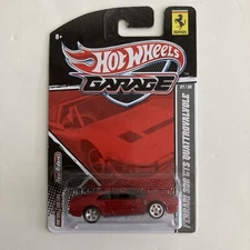 2010 Hot Wheels Garage Red Ferrari 308 GTS Quattrovalvole Real Riders 01/06 NICE