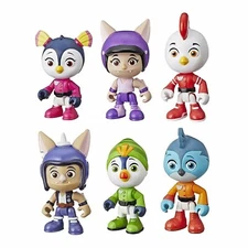 Nick Jr Top Wing Collector Pack Lot of 6 Character Action Figures NEW Sealed