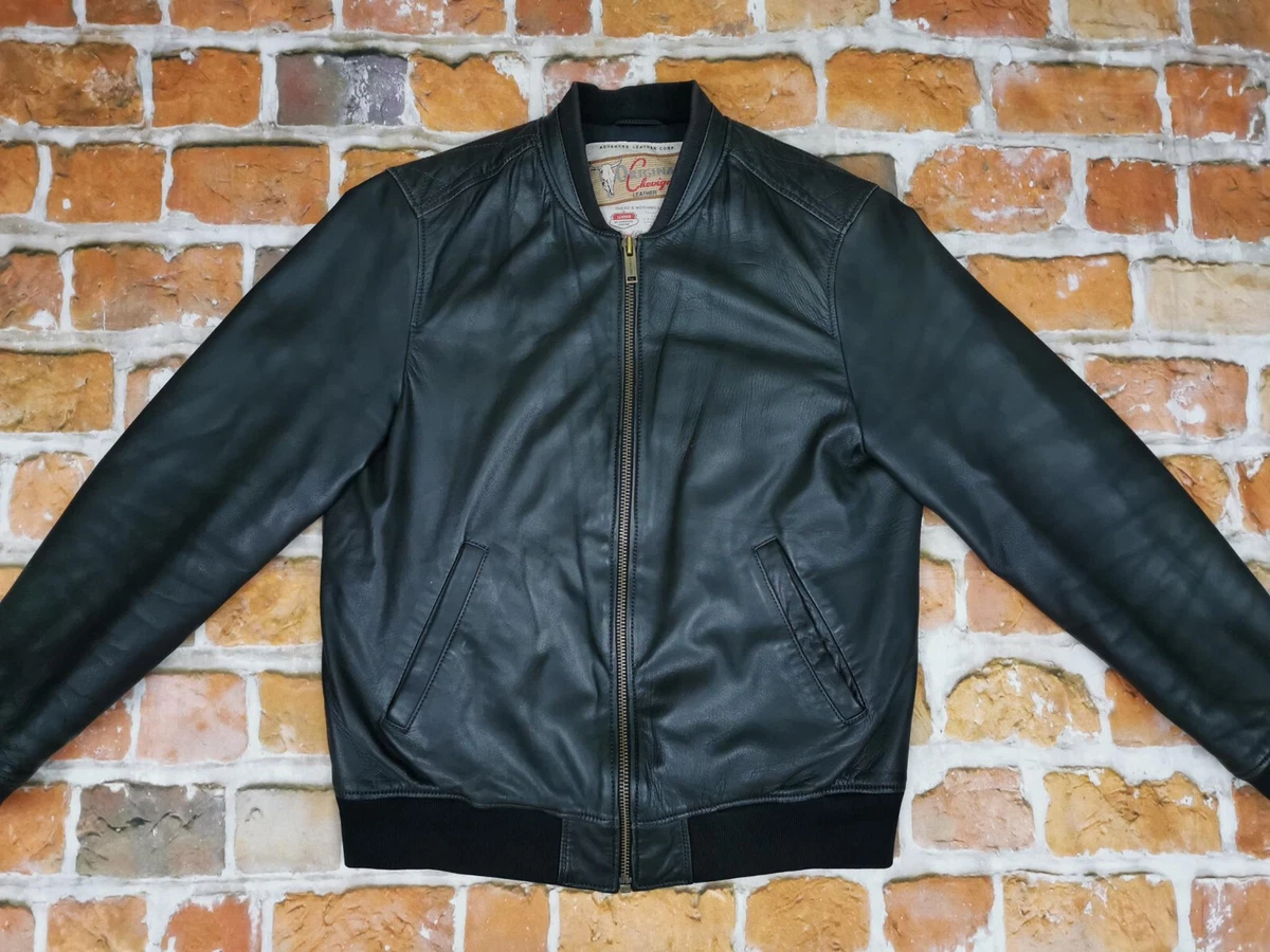 CHEVIGNON 57 VINTAGE G1 Bomber Pilotes Veste Légende Étiquette Taille:S