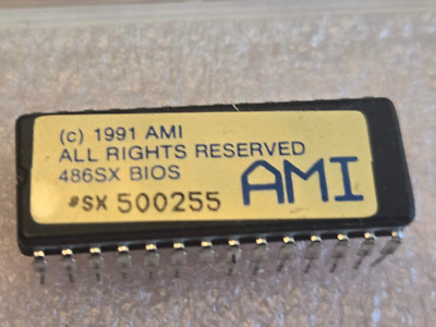 AMIBIOS 486SX 1991 28 Pin Bios