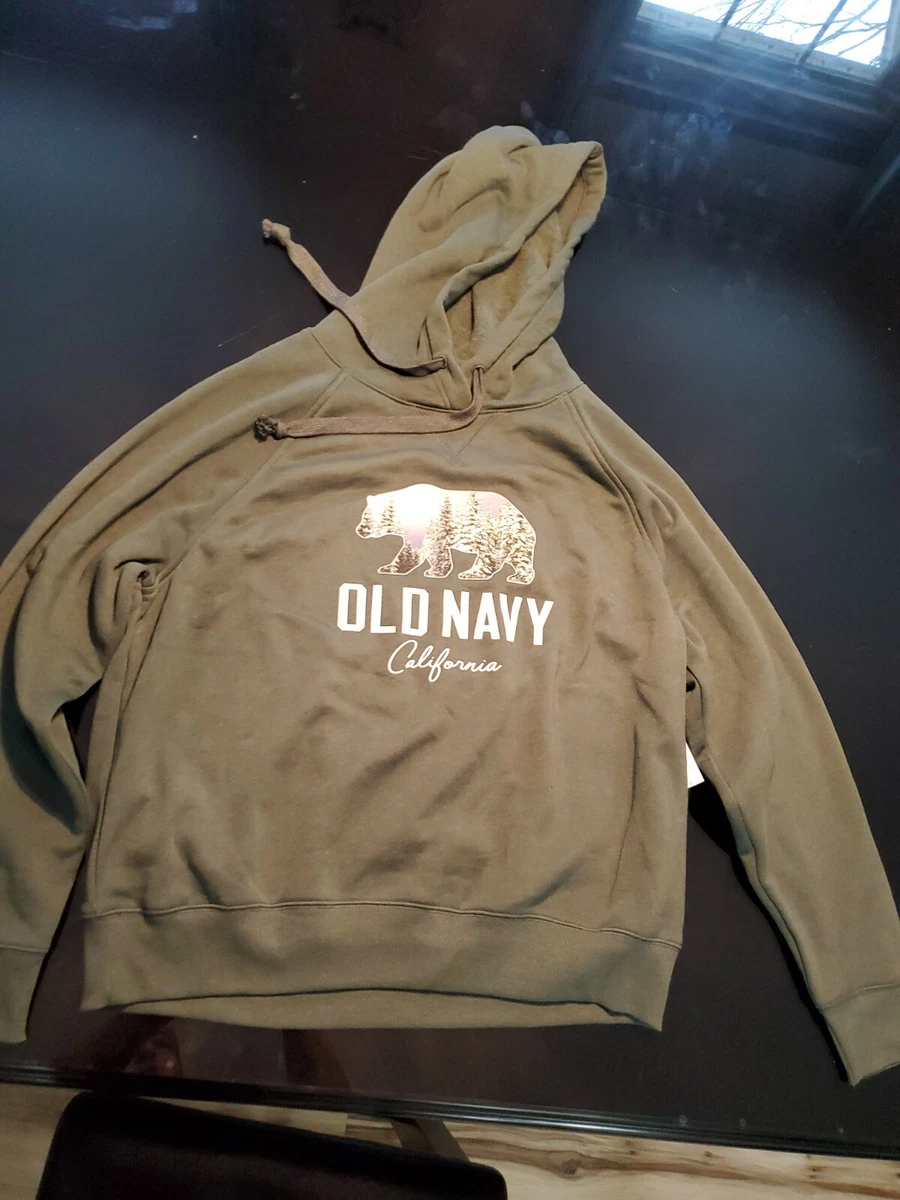 Old navy bear hoodie clearance