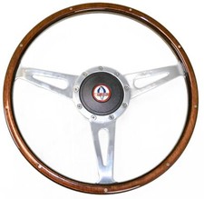 Mustang Steering Wheel Kit Lecarra Style Wood With Gt350 Emblem 1965 1966