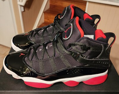 Jordan Rings Bred 2019 322992-071 US Pre-owned Worn 1x