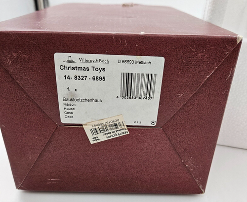 Villeroy & Boch Christmas Toys Teddy Bear Tea Light Candle Holder with Box - Picture 16 of 16