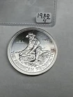 1982 The American Prospector 1 OZ 0.999 + Fine Silver Engelhard Mint