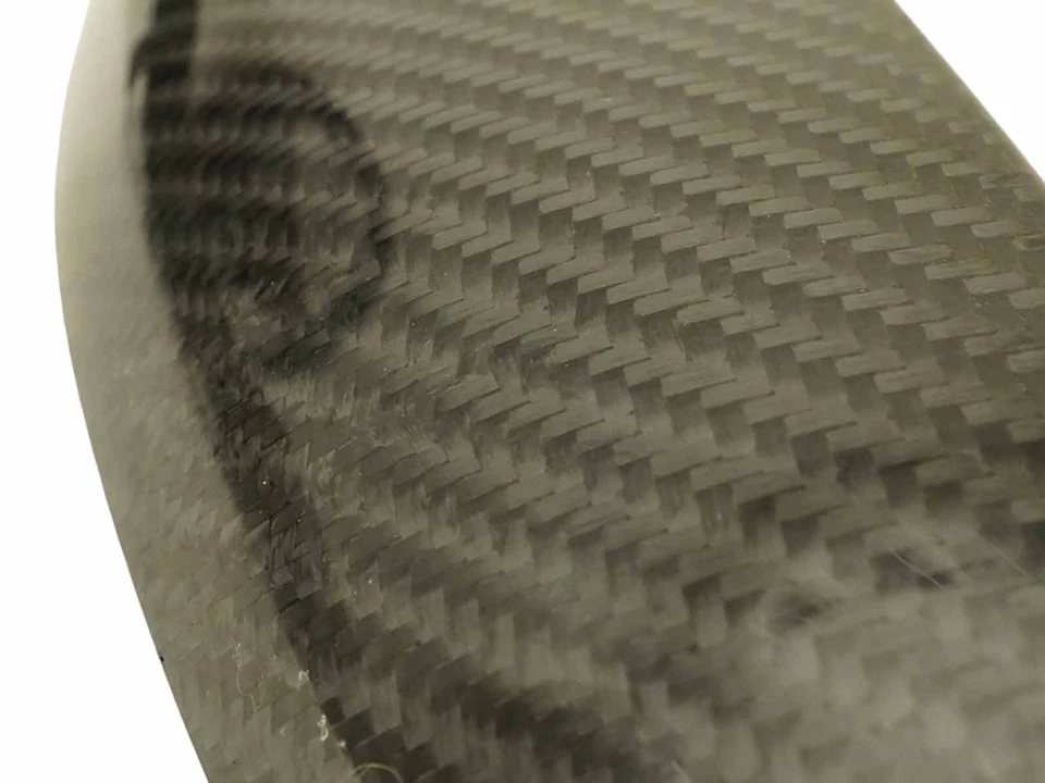 2006 - 2010 Bmw M6 E64 E63 Carbon Fiber Trim Cover Panel Steering Wheel Leather - Image 4 of 4