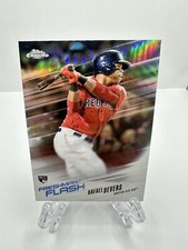 RAFAEL DEVERS 2018 TOPPS CHROME FRESHMAN FLASH RC #FF-15 RED SOX
