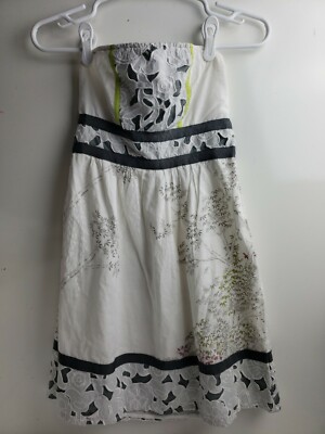 kimchi blue strapless floral dress OTM Exclusive: Leila Floral Dress in Blue Turquoise US 6 main image 0