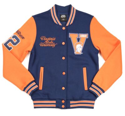 Virginia State University M4 Women's Fleece Jacket Navy