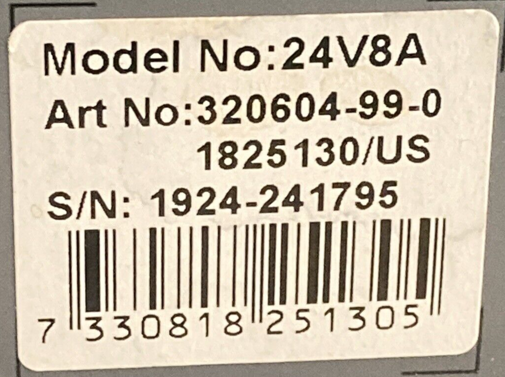 Permobil High Efficiency Power Wheelchair Battery Charger 24V 8A 320604