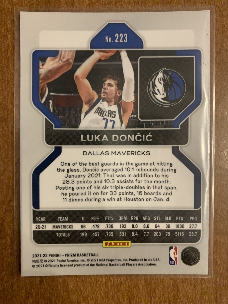 Luka Doncic 2021-22 Panini Prizm Mavericks | eBay