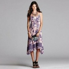 New Simply Vera Vera Wang Women's Asymmetrical Hem Empire Dress Size XS
