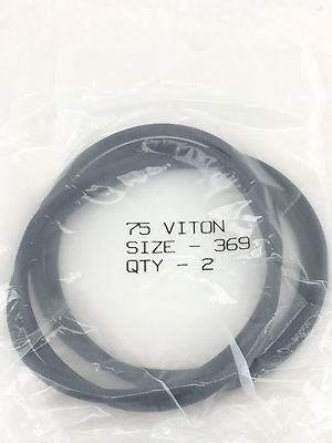 NEW! MCMASTER-CARR # 75 VITON(R) CHEM-RESISTANT MULTI-PURPOSE O-RINGS 2-PK(A534)