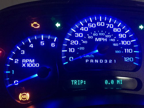 2003-2007 CHEVY SILVERADO SIERRA HD 1500 2500 INSTRUMENT CLUSTER SEE DESCRIPTION - Picture 5 of 14