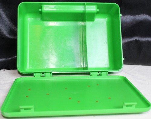 Vintage Scooby-Doo Tackle Storage Box Lunch Green Shakespeare 2001 Fishing Hobby - Picture 13 of 24