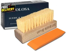 Nubuck Suede Shoe Cleaner Kit. Suede & Nubuck Basic Kit with Stiff Hair Brush...