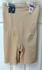 Bali X Temp Beige Tan Bottom Solutions Shapewear Shorts 2XL NWT $41