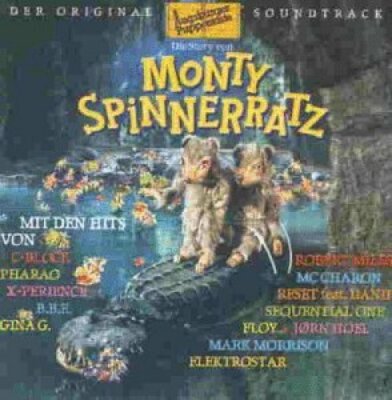 Monty Spinneratz (Augsburger Puppenkiste, 1996) Elektrostar, Pharao, Robe.. [CD]
