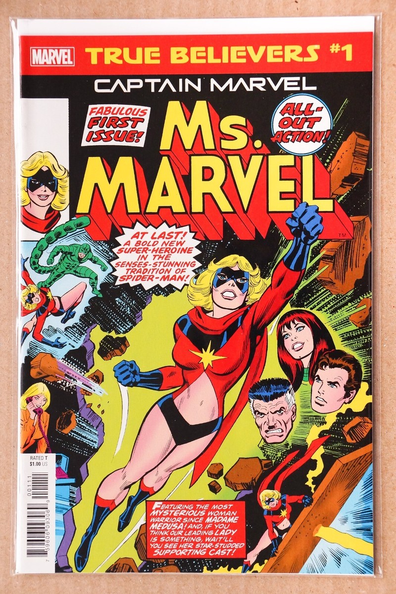 Marvel Comics True Believers Lot of 6 Comic Books, Ms. Marvel, Ant