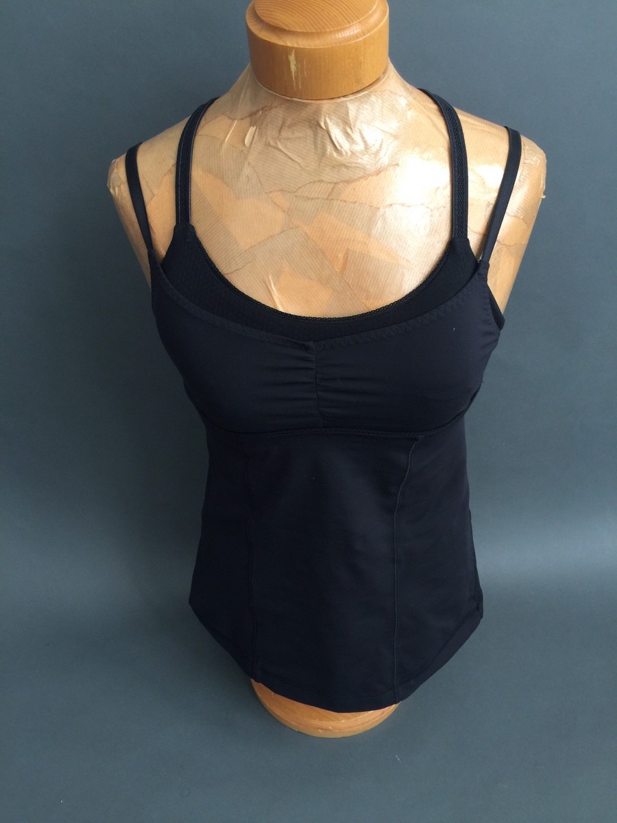 Lululemon タンクトップ size 4 パット付き S LULULEMON sz 4