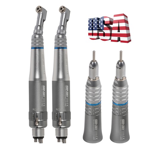 Dental Slow Low Speed Handpiece Straight Contra Angle Air Motor /RA Bur fit NSK - Picture 79 of 90