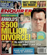 National Enquirer Magazine June 6 2011 Arnold Schwarzenegger  030321ame