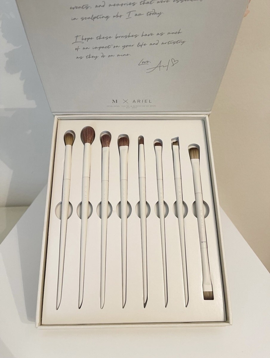Morphe X Ariel 8- piece Signature Eye Brush Set BNIB | eBay