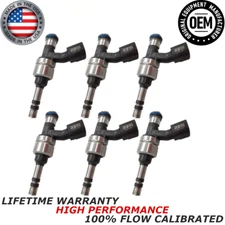 x6 NEW OEM  ACDelco Fuel Injectors for 2012 2013 2014 2015 Cadillac CTS 3.6L V6