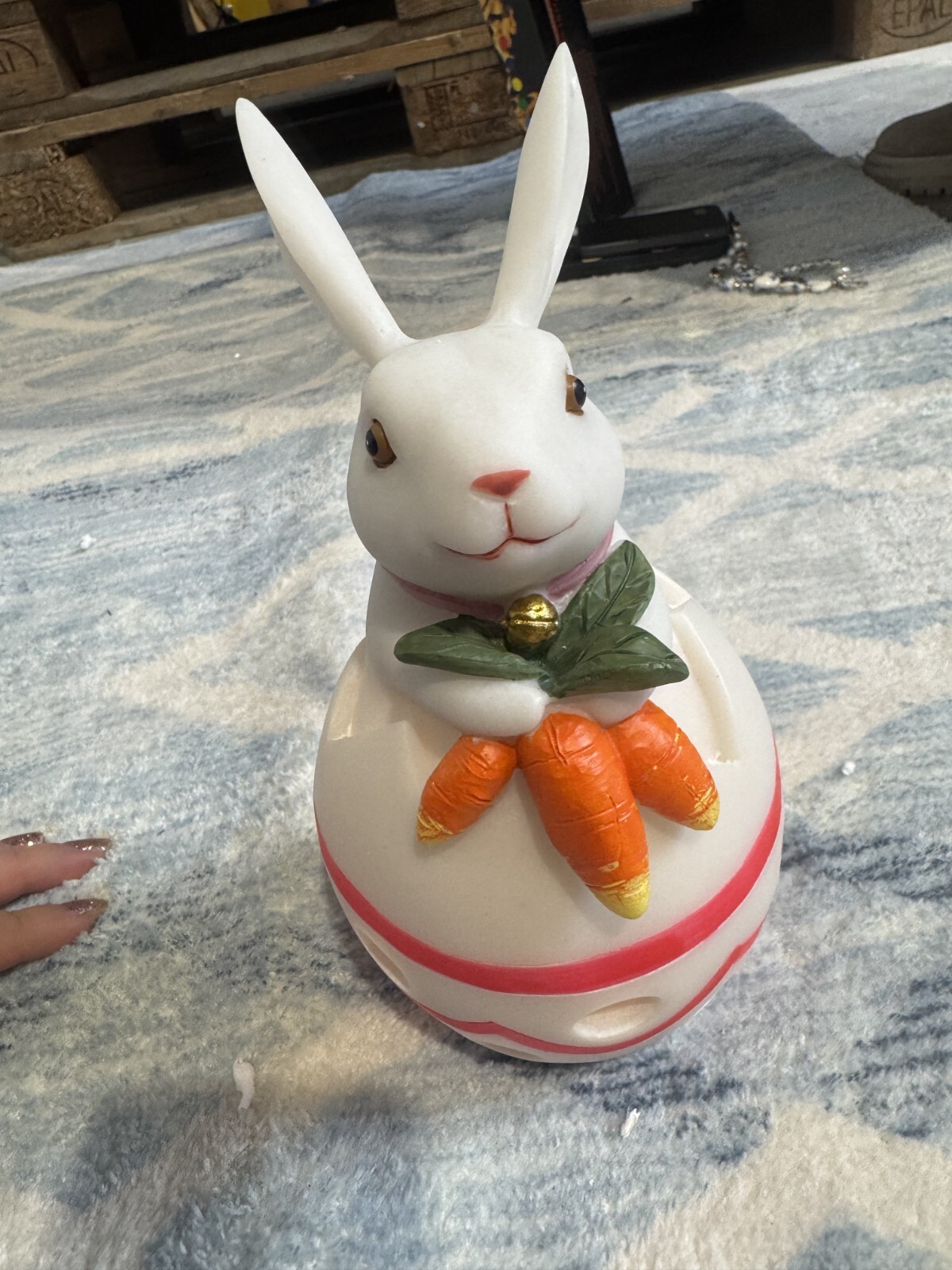 Osterhasen Dekoratives Licht Kerzenhalter Dekoration