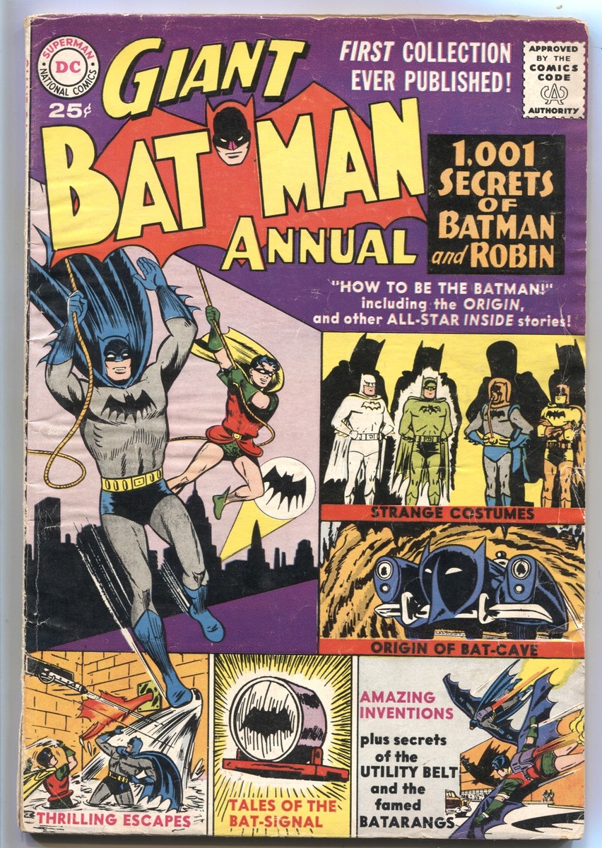 Batman Annual #1 1961 - DC -VG - Comic Book | eBay