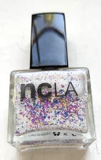 NCLA confetti glitter Nail Lacquer 0.5oz FULL SIZE Cookies and Gold -great gift!