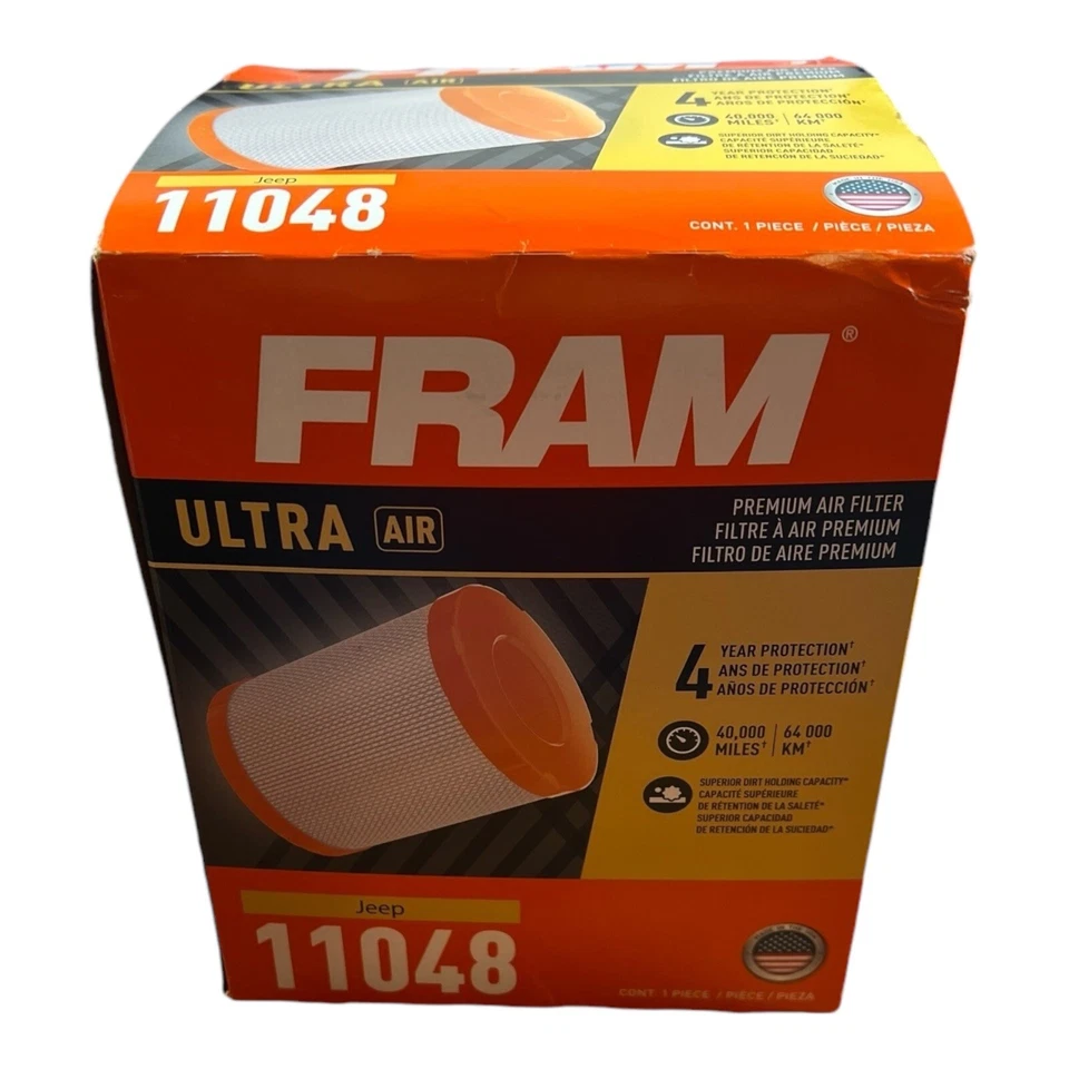 Filtro de aire de motor premium FRAM Ultra Air XGA11048 para Jeep seleccionado Foto 2 de 4