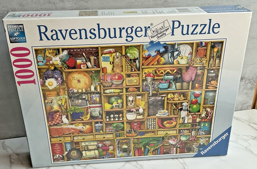 Ravensburger Jigsaw Puzzle 1000 Piece Kitchen Cupboard New Sealed 27 X 20