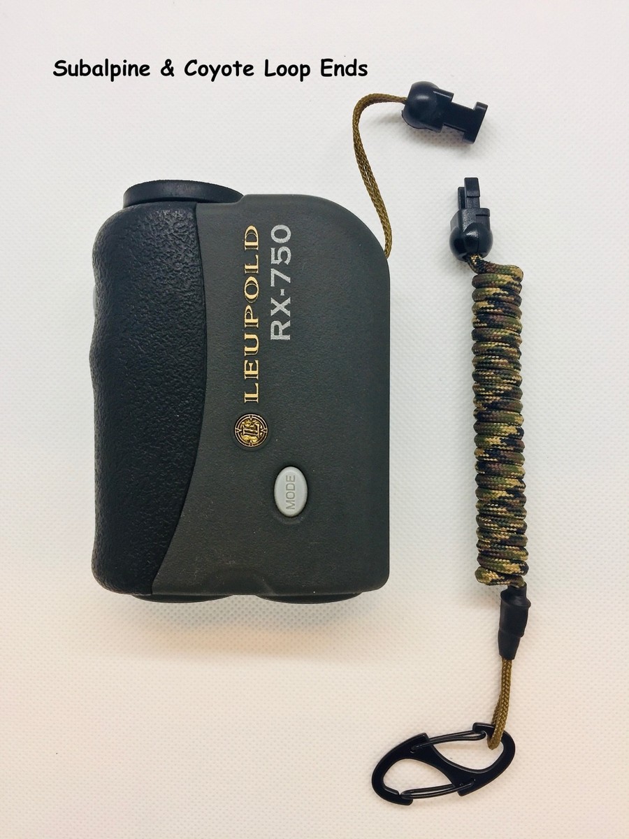 Bino Harness Compatible N2 The Wild Gear Coiled Paracord Lanyard For  Binoculars, Rangefinder, GPS - Retractable Tether For Hunting Wildland Gear