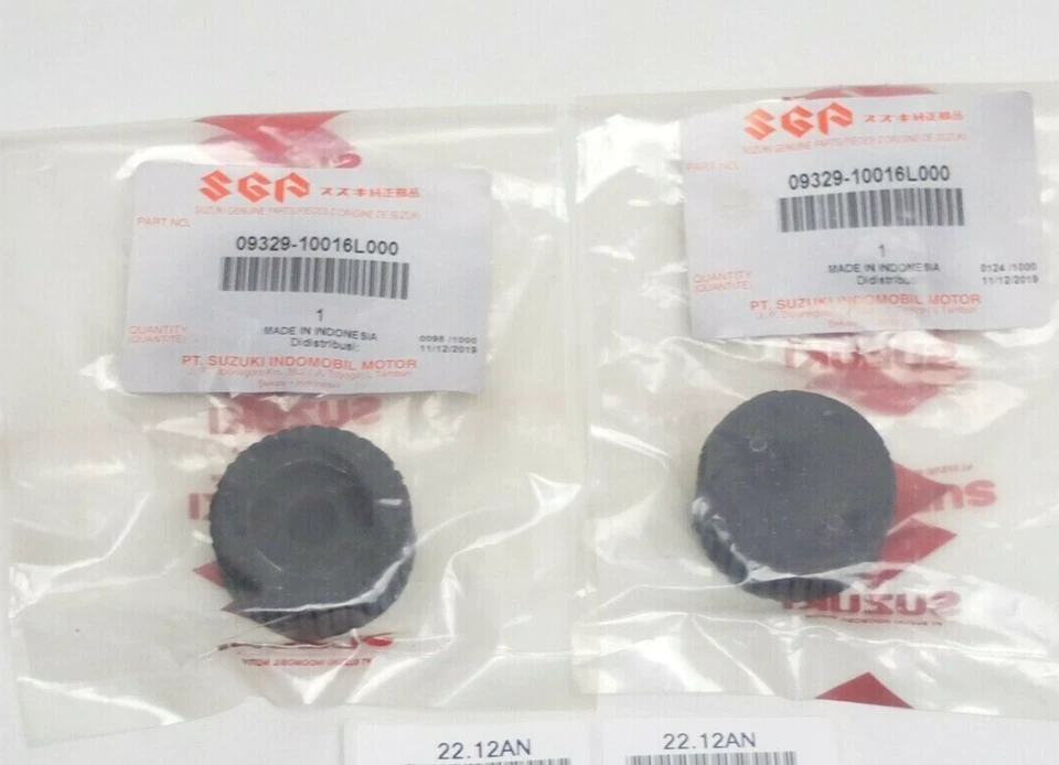 Suzuki DR TS GT GS Savage SP GN Fuel Gas Tank Rubber Front Cushion Damper 2Pcs - Image 3 of 4
