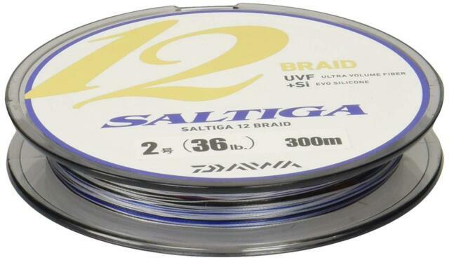 Daiwa Pe Line Saltiga 12 Blade 300m 2 36lb Multicolor For Sale Online Ebay