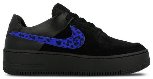 nike animal print air force 1 sage trainers