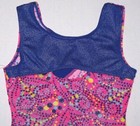 Moret Biketard Unitard Leotard Bodysuit Dots Heart Pink Glitter New Girl XS 3 4 — photo 4