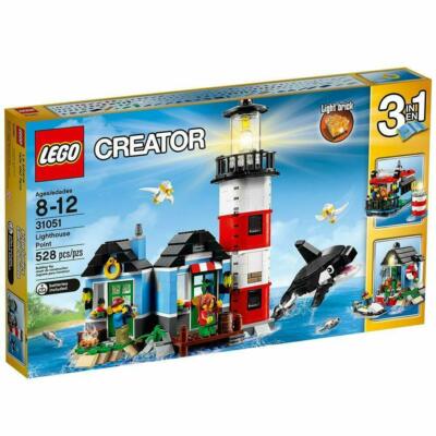 LEGO CREATOR LIGHTHOUSE POINT 3 IN 1 SET 31051 