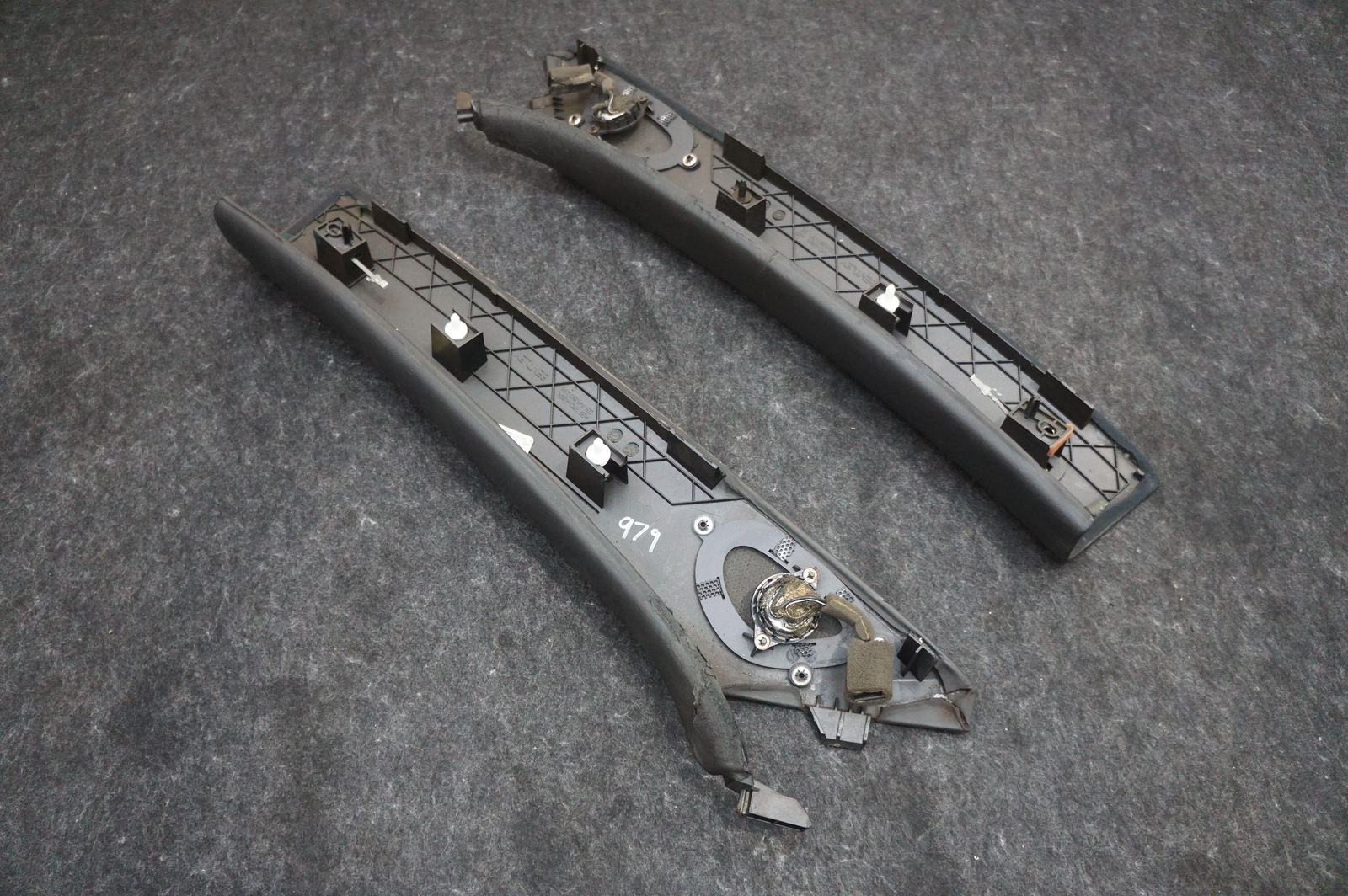 Set Front Left Right A Pillar Trim OEM 3W5867457 Bentley Flying Spur 06-12 *Note