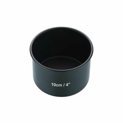 MasterClass Non-Stick Deep Mini Round Cake Tin  Pork Pie Mould With Loose Base,