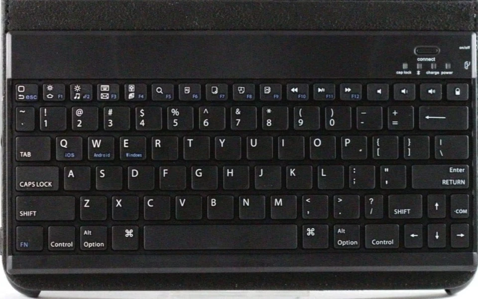 Navitech QWERTY Bluetooth Keyboard Case For 8 & 9 Inch Tablets NEW - Image 2 of 3