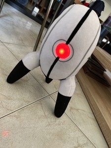 interactive plush portal turret interactive plush portal turret