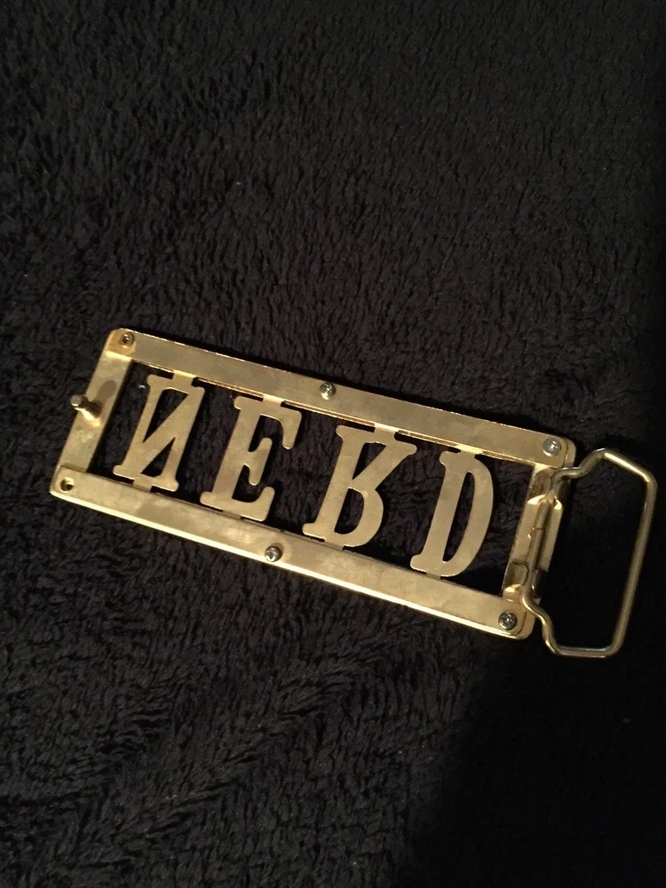 Name belts cheap