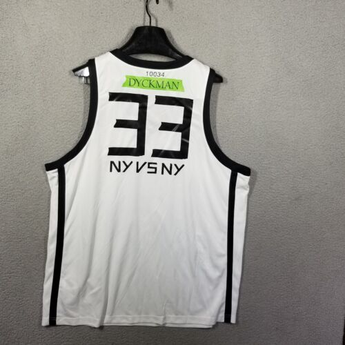Jordan NY vs NY Rucker Park 2022 Game Jersey #33XXL Nike Dyckman Basketball Rare - Picture 3 of 12